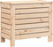 vidaXL - Tuinvoetenbank - 62x31,5x52 - cm - massief - grenenhout