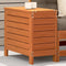 vidaXL - Tuinvoetenbank - 62x31,5x52 - cm - massief - grenenhout - wasbruin