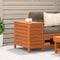 vidaXL - Tuinvoetenbank - 62x31,5x52 - cm - massief - grenenhout - wasbruin