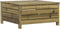 vidaXL - Tuinvoetenbank - 62x63,5x32 - cm - geïmpregneerd - grenenhout