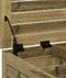 vidaXL - Tuinvoetenbank - 62x63,5x32 - cm - geïmpregneerd - grenenhout