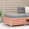 vidaXL - Tuinvoetenbank - 62x63,5x32 - cm - massief - douglashout