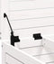 vidaXL - Tuinvoetenbank - 62x63,5x32 - cm - massief - grenenhout - wit