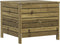 vidaXL - Tuinvoetenbank - 62x63,5x53,5 - cm - geïmpregneerd - grenenhout