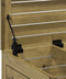 vidaXL - Tuinvoetenbank - 62x63,5x53,5 - cm - geïmpregneerd - grenenhout