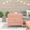 vidaXL - Tuinvoetenbank - 62x63,5x53,5 - cm - massief - douglashout