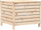 vidaXL - Tuinvoetenbank - 62x63,5x53,5 - cm - massief - grenenhout