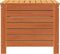 vidaXL - Tuinvoetenbank - 62x63,5x53,5 - cm - massief - grenenhout - wasbruin