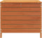 vidaXL - Tuinvoetenbank - 62x63,5x53,5 - cm - massief - grenenhout - wasbruin