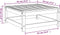 vidaXL - Tuinvoetenbank - 70x70x30 - cm - geïmpregneerd - grenenhout