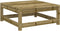 vidaXL - Tuinvoetenbank - 70x70x30 - cm - geïmpregneerd - grenenhout