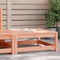 vidaXL - Tuinvoetenbank - 70x70x30 - cm - massief - douglashout