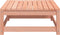 vidaXL - Tuinvoetenbank - 70x70x30 - cm - massief - douglashout
