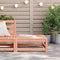 vidaXL - Tuinvoetenbank - 70x70x30 - cm - massief - douglashout