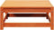 vidaXL - Tuinvoetenbank - 70x70x30 - cm - massief - grenenhout - wasbruin