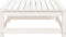 vidaXL - Tuinvoetenbank - 70x70x30 - cm - massief - grenenhout - wit
