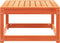 vidaXL - Tuinvoetenbank - massief - grenenhout - wasbruin