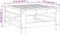 vidaXL - Tuinvoetenbank - massief - grenenhout - wit