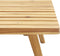 vidaXL - Tuinvoetenbank - met - kussen - 60x60x29 - cm - massief - acaciahout