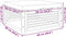 vidaXL - Tuinvoetenbank - met - kussen - 68x68x30 - cm - massief - acaciahout