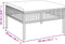 vidaXL - Tuinvoetenbank - met - kussen - poly - rattan - grijs