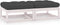 vidaXL - Tuinvoetenbanken - 2 - st - met - kussens - massief - grenenhout - wit