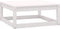 vidaXL - Tuinvoetenbanken - 2 - st - met - kussens - massief - grenenhout - wit