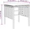 vidaXL - Tuinvoetenbanken - 4 - st - met - kussens - poly - rattan - zwart
