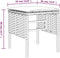 vidaXL - Tuinvoetenbanken - 4 - st - met - kussens - poly - rattan - grijs