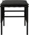 vidaXL - Tuinvoetenbanken - 4 - st - met - kussens - poly - rattan - zwart