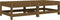 vidaXL - Tuinvoetenbanken - en - kussens - 2 - st - massief - grenenhout - honingbruin