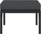 vidaXL - Tuinvoetenbanken - met - grijze - kussens - 2 - st - 60x60x35 - cm - staal