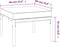 vidaXL - Tuinvoetenbanken - met - zandkleur - kussens - 2 - st - 60x60x35 - cm - staal