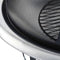 vidaXL - Tuinvuurplaats - met - grill - 76 - cm - roestvrij - staal