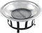 vidaXL - Tuinvuurplaats - met - grill - 76 - cm - roestvrij - staal