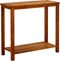 vidaXL - Tuinwandtafel - 80x35x75 - cm - massief - acaciahout