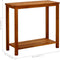 vidaXL - Tuinwandtafel - 80x35x75 - cm - massief - acaciahout