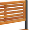vidaXL - Tuinwerktafel - 90x50x110 - cm - massief - acaciahout - en - staal
