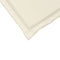 vidaXL - Tuinzitkussens - 4 - st - vierkant - 45x45x2 - cm - crèmekleurig