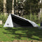 vidaXL - Tunneltent - 1-persoons - waterdicht - verduisterend - stof - wit