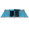 vidaXL - Tunneltent - 10-persoons - waterdicht - blauw