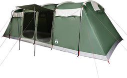 vidaXL - Tunneltent - 10-persoons - waterdicht - groen
