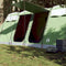 vidaXL - Tunneltent - 10-persoons - waterdicht - groen