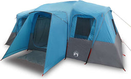 vidaXL - Tunneltent - 16-persoons - waterdicht - blauw