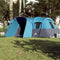 vidaXL - Tunneltent - 16-persoons - waterdicht - blauw