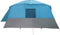 vidaXL - Tunneltent - 16-persoons - waterdicht - blauw
