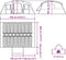vidaXL - Tunneltent - 16-persoons - waterdicht - blauw