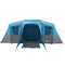 vidaXL - Tunneltent - 16-persoons - waterdicht - blauw