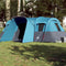 vidaXL - Tunneltent - 16-persoons - waterdicht - blauw