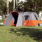 vidaXL - Tunneltent - 16-persoons - waterdicht - grijs